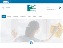 Tablet Screenshot of eurofab.com.al